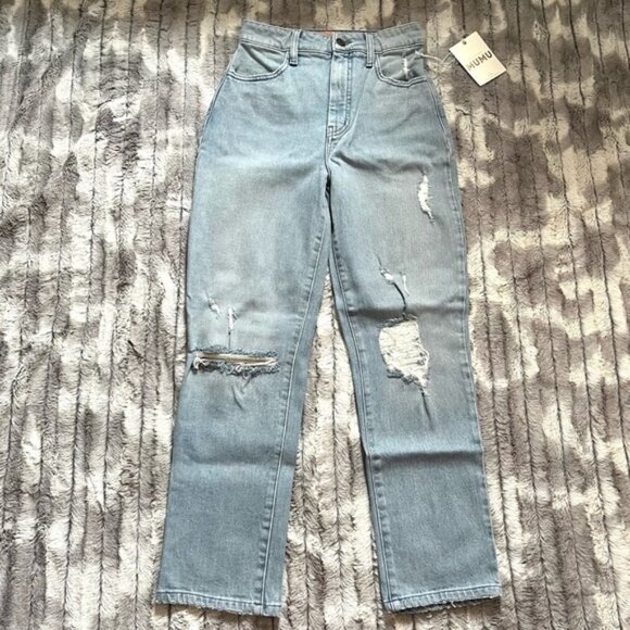 SHOW Me Your MuMu Midtown Straight Jeans Size 24 - Picture 2 of 9